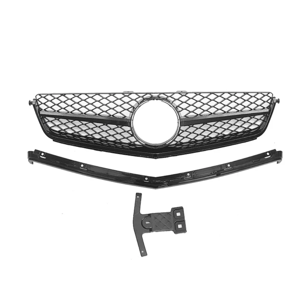 For Mercedes-Benz C-Class W204 C63 AMG 2008-2014 ABC High-Quality Racing Car Front Bumper Grille Performance Replacement Part view 6
