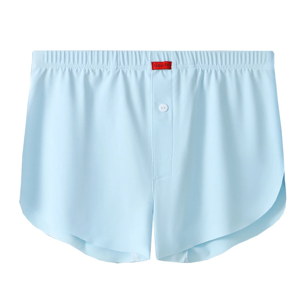 

Мужские сексуальные шорты-боксеры, ультратонкое нижнее белье для горячих мужчин, шорты-боксеры из ледяного шелка, дышащие трусы, трусы со стрелками