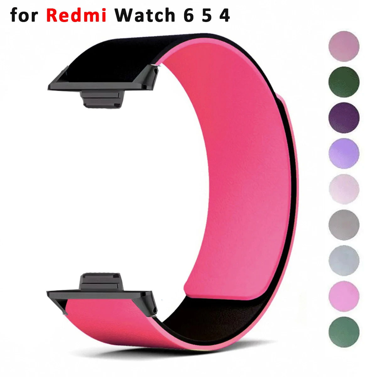 Silikon-Magnetarmband für Redmi Watch 6 5 4 Sport Uhrenarmband für Xiaomi MiBand 8Pro 9Pro 10Pro Correa Smartwatch-Band