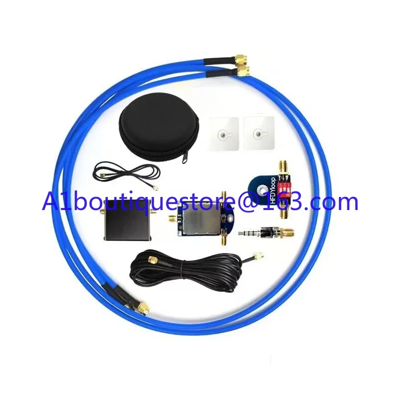 Short-wave small-loop antenna 50K-500MHz full-band ring active receiver HF AM FM VHF UHF SDR