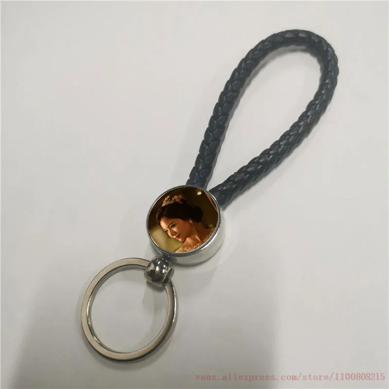 

sublimation blank black rope keychains key ring heat transfer printing blank diy materials 20pcs/lot