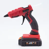 Cordless Electric Handheld Hot Melt Glue Gun For Worx 6 PIN 18V Lithium Battery Household DIY Tools With 10 Clear Glue Sticks