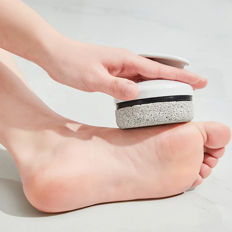 Grinding Feet Artifact Exfoliating Old Volcanic Stone Round Pumice Grinding Stone Home Frustration Foot To Foot Scraping Heel