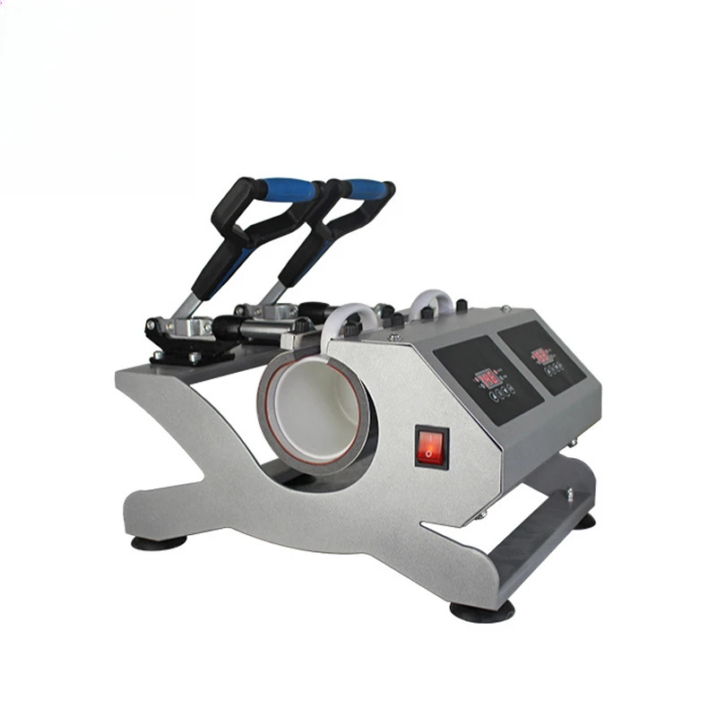 

Manual double station cup baking machine 20 * 235mm heat transfer cup printing machine
