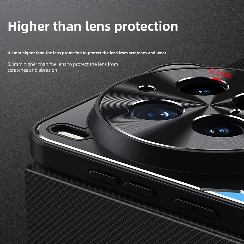 Чехол для VIVO X300 Pro, новый матовый металлический кронштейн с рассеиванием тепла, жесткий чехол с защитой от падения для Vivo X300, противоударный чехол