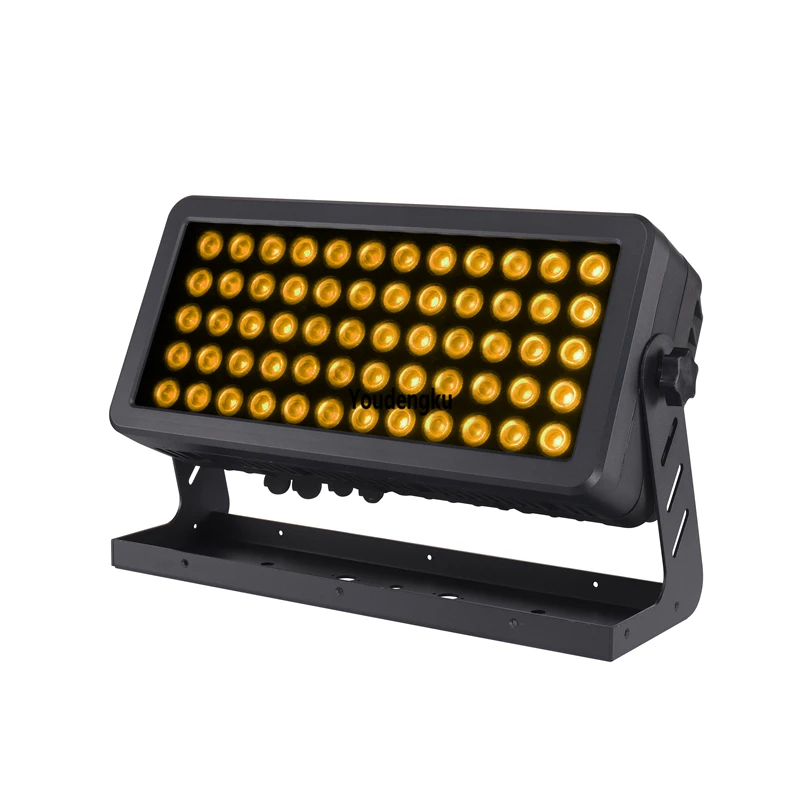 4 RGBW Ngoài Trời Xây Dựng Led Thành Phố Màu DMX 60X10W 4 Trong 1 Rgbw Dmx Ip65 Chống Thấm Nước đèn Led Thành Phố Tường Màu Sắc Máy Giặt Siêu Sáng Chống Nước