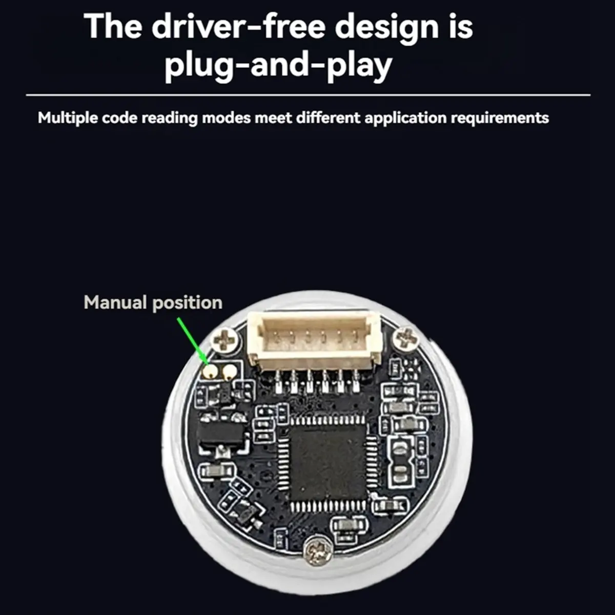 SCLS GM861S/B1 Embedded Barcode Scanner Automatically Reads Barcodes UART/USB Interface 1D/2D QR Code Barcode Reader Module