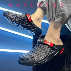 Men's Sandals Men's Slippers Non-Slip Flat Sandals Wear-resistant Indoor and Outdoor Shoes for Men Beach Thick Bottom Fashion