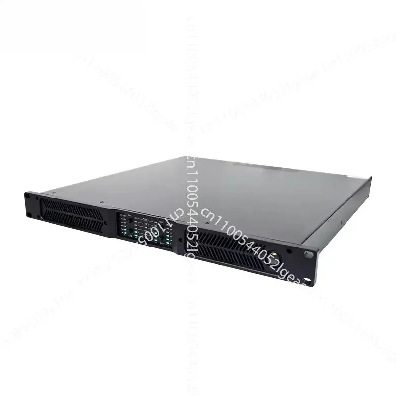 D4-3500 1u Stereo Bass Power Amplifier Professional Sound Amplifier Class D 4 Channels