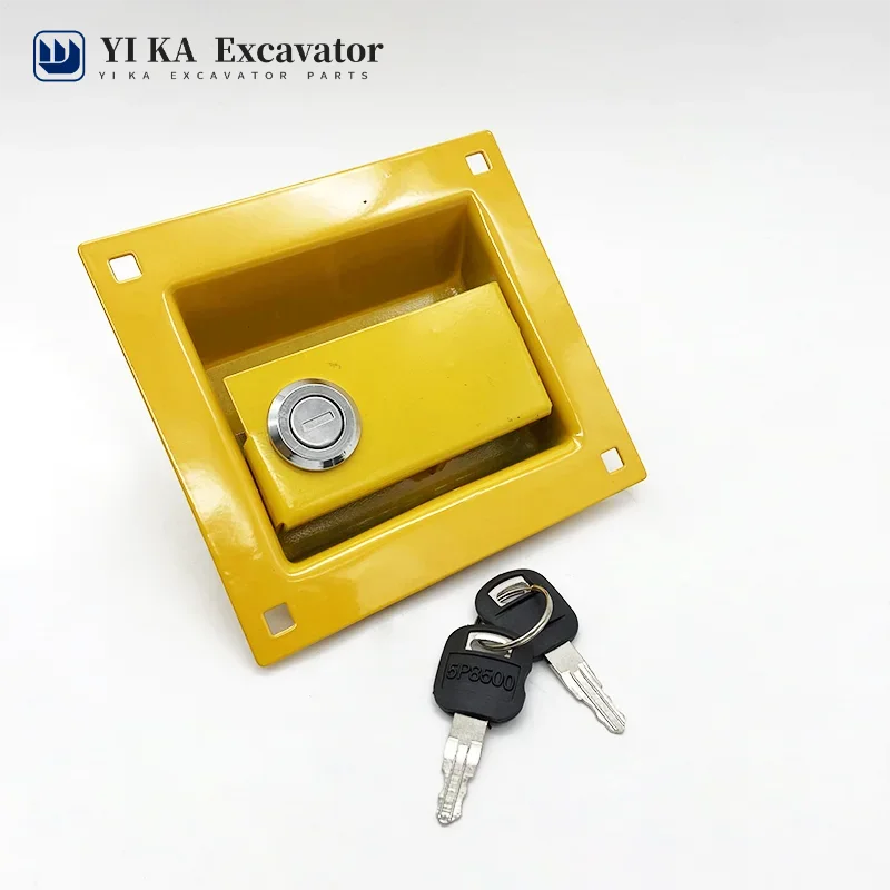 For Cat E306/307D/307C/308 excavator Rear cover lock engine Cover lock Cover lock trunk Lock fitting