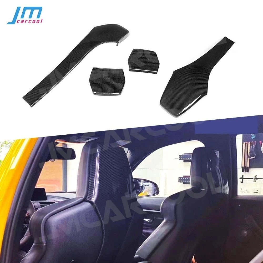 

Carbon Fiber Car Inner Seat Back Covers Trims for BMW F80 M3 F82 F83 M4 F87 M2 M2C Sedan Coupe Convertible 2014 - 2019