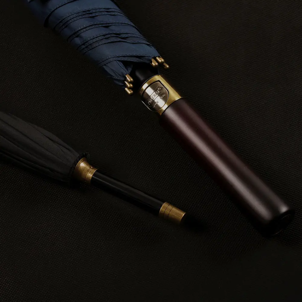 

Винтажный зонт от дождя с длинной ручкой, мужской большой 32 см, супер большой усиленный ветрозащитный двойной зонт для человека, зонт от солнца