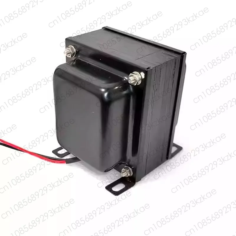 0.2A 200mA 20H-25H-35H copper choke coil, vertically installed with black integrated side cover EI86X40