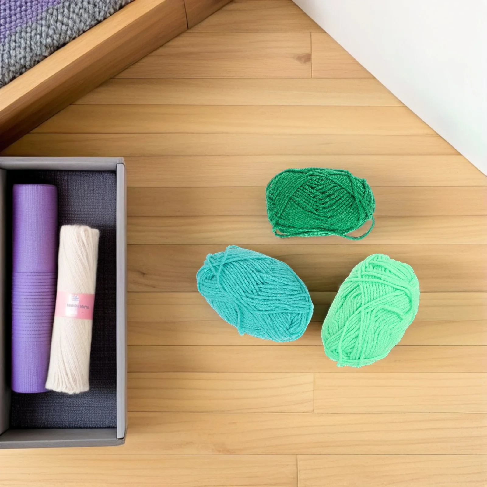 

8pcs Bright Color Milk Cotton 4-Ply For Crocheting Hand Sewing Hats Scarves Socks Craft Projects Colored Knitting Yarn Cotton