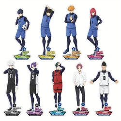 Blue Lock Figure Acrylic Stands 6 Isagi Chigiri Bachira Nagi Karasu Cartoon Animation Anime Prison Model Plate Gift