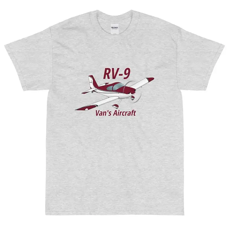 RV-9 Van's Aircraft Custom Airplane T-Shirt Personalized With Your