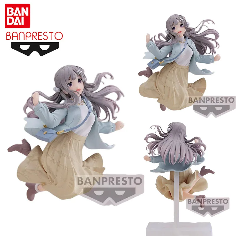 Bandai Banpresto Genuine THE IDOLM@STER Anime Figure Emotional Lens Yukoku Kiriko Action Toys for Kids Gift Collectible Model