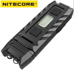 NITECORE THUMB/THUMB LEO KeyLight USB Rechargeable EDC Mini Torch White+Red+UV Light LEDs Ultraviolet Worklight Outdoor Camping