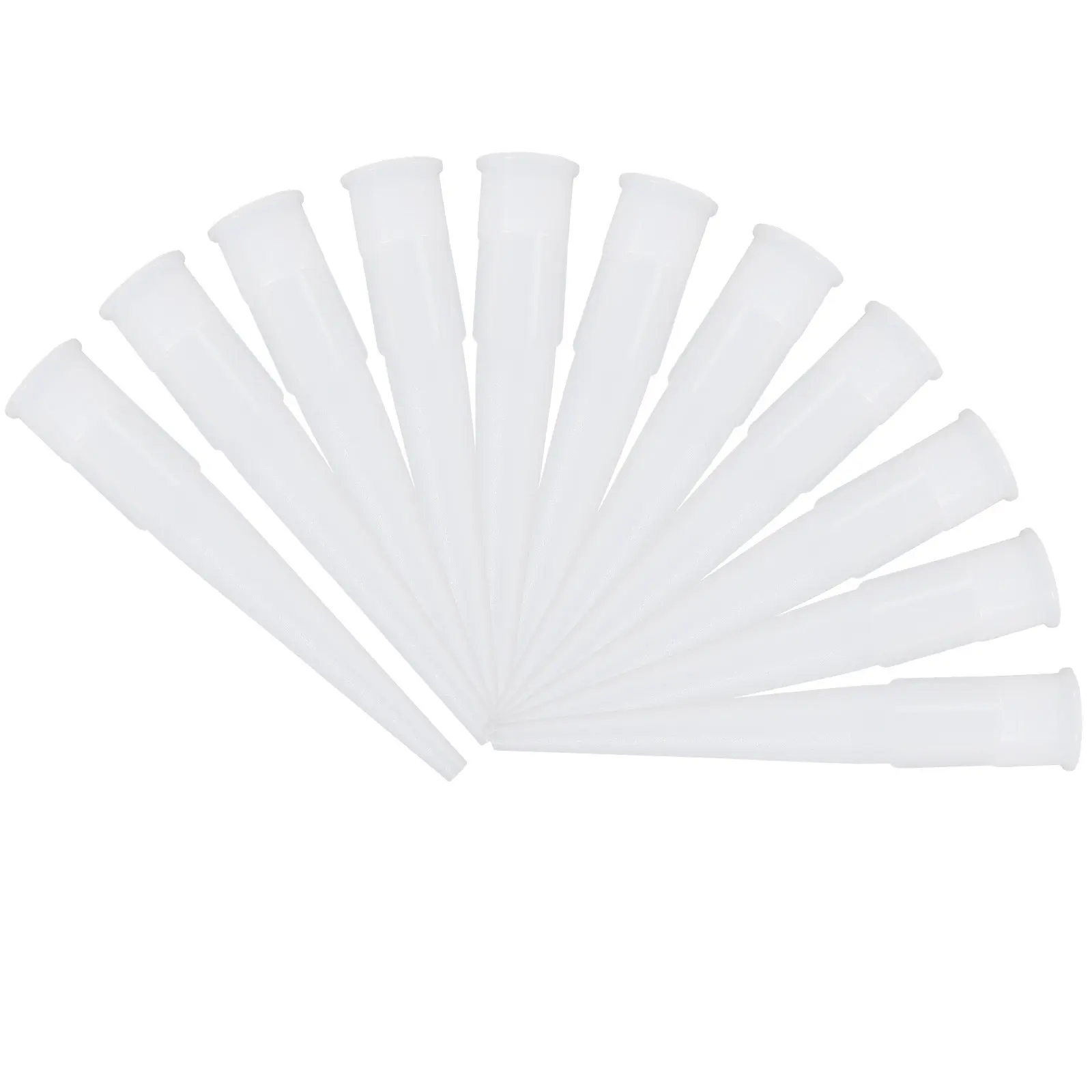 40Pcs Glass Glue Nozzle High Hardness Flexible Reusable Caulking Tips for Silicone Sealant Leak Prevention Wall Tile Floor view 4