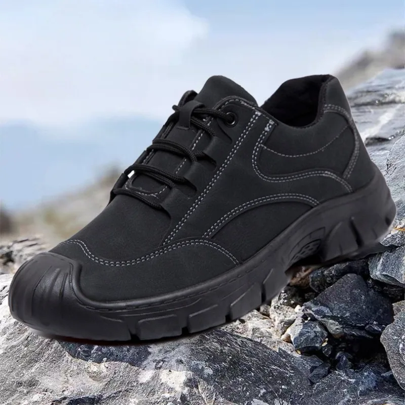 Trendy Anti-Slip Sports Shoes Soft Bottom Wear-resistant Man Shoes Outdoor Running Sneakers Breathable Climbing Shoes for Man