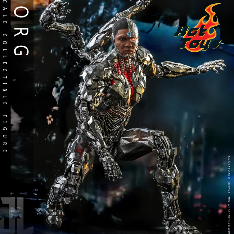 In Stock Original Hot Toys 1/6 Cyborg Action Figure Justice League Victor Stone Zack Snyder HT TMS057B Statue Director's Cut