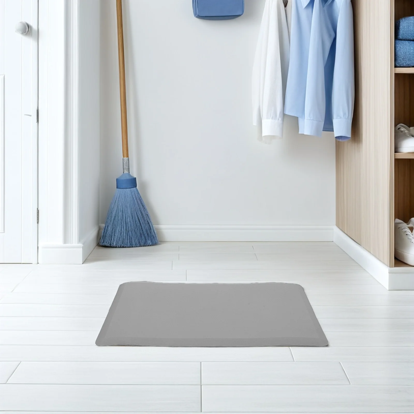 

Anti Fatigue Kitchen Mat Thick Cushioned Floor Mat Non Slip Waterproof Surface for Kitchen Sink Standing Desk Ergonomic Comfort