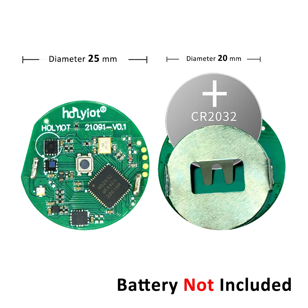 nRF52832 9 Axis Bluetooth Motion Sensor Beacon With Accelerometer Gyroscope Magnetometer Sensor Barometer Ble Low Energy Module