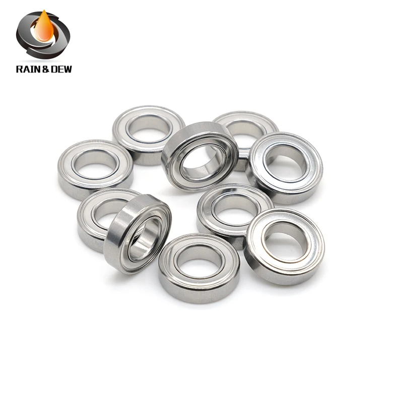 10 sztuk S6800ZZ 10x20x5mm ABEC-7 łożysko kulkowe ze stali nierdzewnej MR2010ZZ 10206 SB10206 6800X1 łożysko rowerowe łożysko kołowrotka