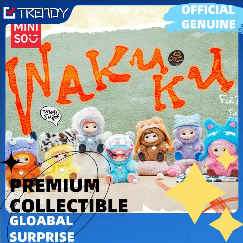 

MINISO WAKUKU “Adorable Bunny & Fox” Blind Box Series – Vinyl Designer Toy Set | Trendy Collectible Figures & Surprise Gift