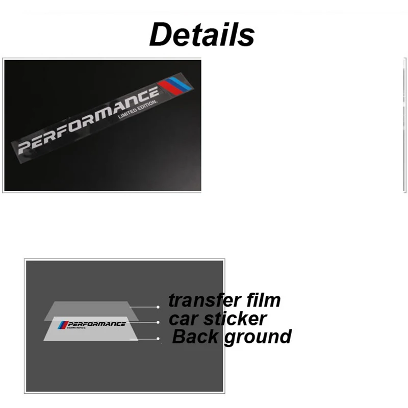 Mperformance-ملصق هيكل السيارة لبي دبليو ، E30 ، E36 ، E39 ، E46 ، E60 ، E61 ، E64 ، E70 ، E71 ، E85 ، E87 ، E90 ، E83 ، F10 ، F20 ، F30 ، e80, M3, M5, 2 #6