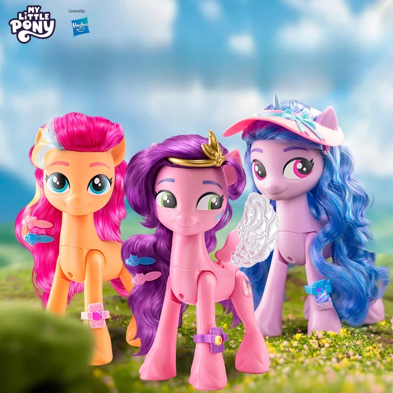 My Little Pony Variety Dress Up Doll Girl Makeup Toy Action Figure Peripheral Children's Cute Kawaii Birthday Christmas Gift