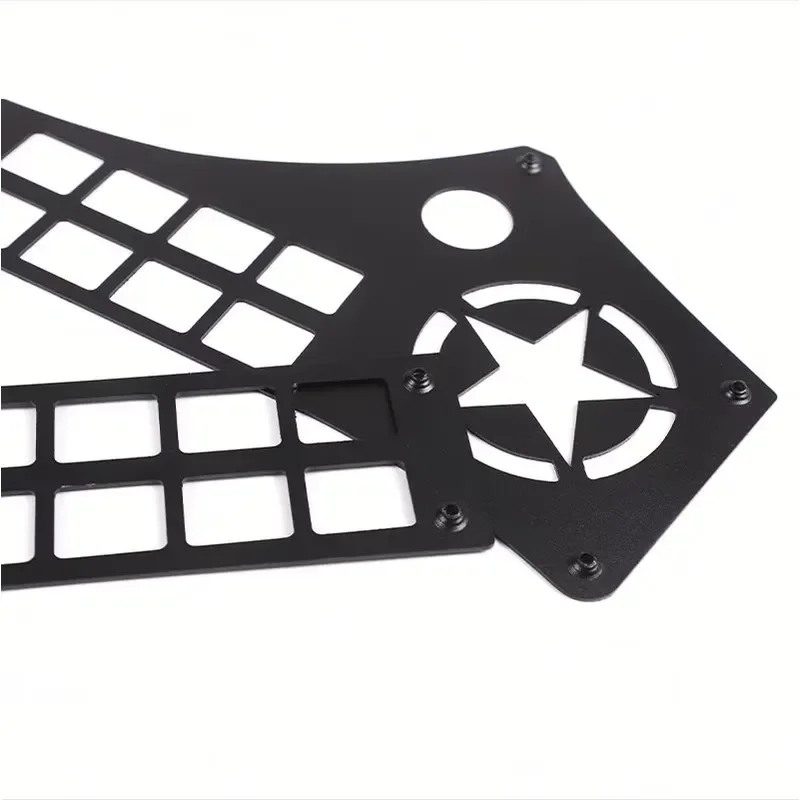 LUMA Aluminum Center Console Storage Bracket for Toyota Tacoma 2012-2015 High Quality 2 Piece In Car Rack Mounting Bag Holder