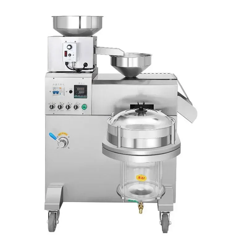 For XZ-Z505H Oil Presser Automatic Household FLaxseed Press Oil Extractor Peanut Press Cold Press Oil Machine 1500W