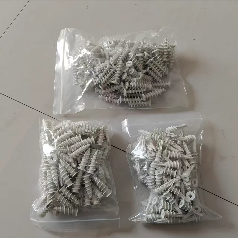 

Nylon Aircraft Expansion Anchors M10-M17 Gypsum Board Plugs for Light Wall Drywall Installation