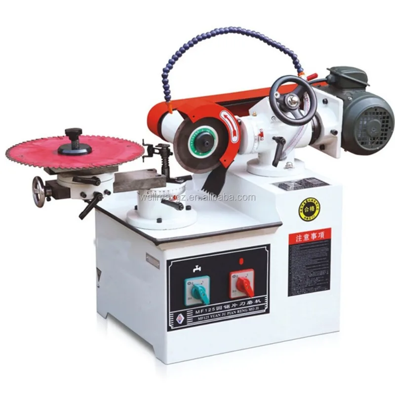 

MF125 Woodworking Tools Circular Saw Blade Grinder, Saw Blade Grinder