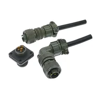 MS3106A 10SL-3 10SL-4 MIL-C 5015 Conector circular MS3108 MIL STD Enchufe y enchufe 3102A Conectores de especificación militar