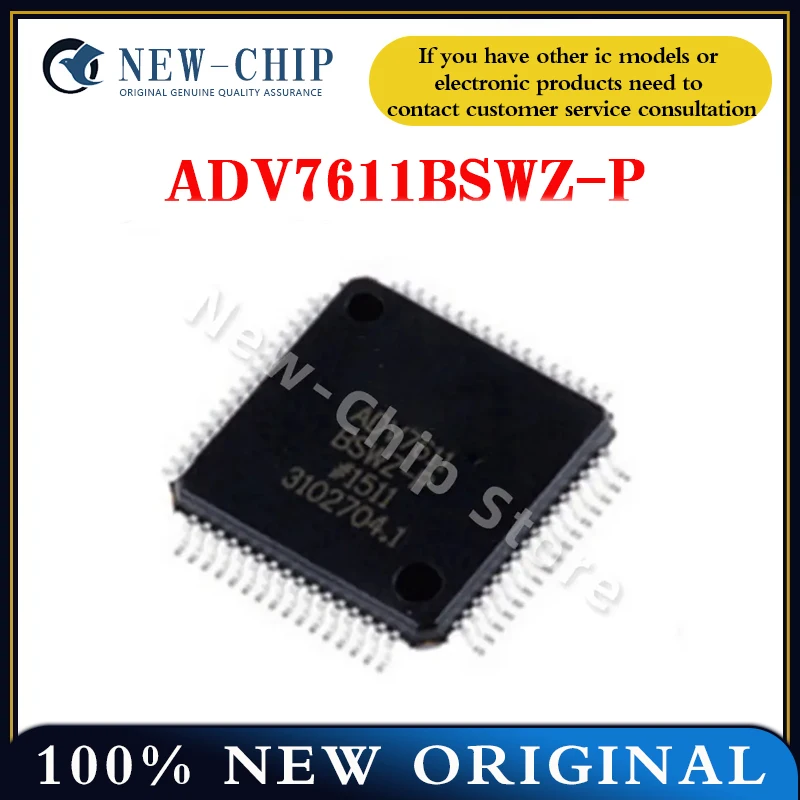 

1PCS-50PCS/LOT ADV7611BSWZ-P ADV7611 QFP64 New Original