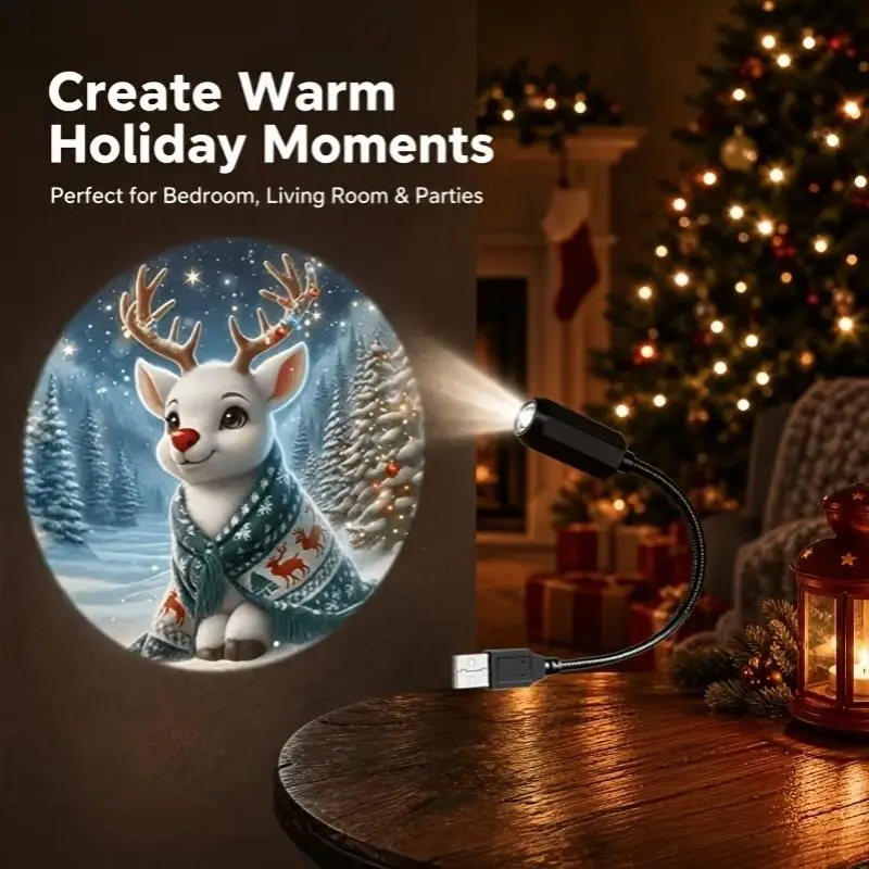 Planet Projector Lamp USB Powered 1 Set Flicker Free Projection Modes Soft Ambient Light for Reading Nook Decor Free Shipping