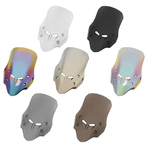 오토바이 윈드실드 더블 버블 윈드스크린 바이저 페어링 디플렉터, 혼다 CB400X CB500X 2019-2022 2023 2024 CB 400 500 X용