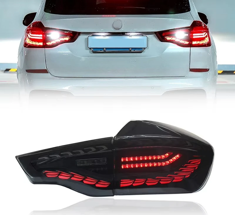 

Новые светодиодные задние фонари в стиле Dragonscale, Plug-and-Play, для BMW X3 G01 G08 2018-2021