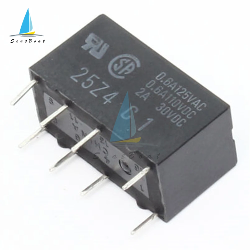 5Pcs/lot Relay G5V-1-5V G5V-2-12V DC 5V 12V 6Pin 8Pin Mini Signal Relay For PCB Board