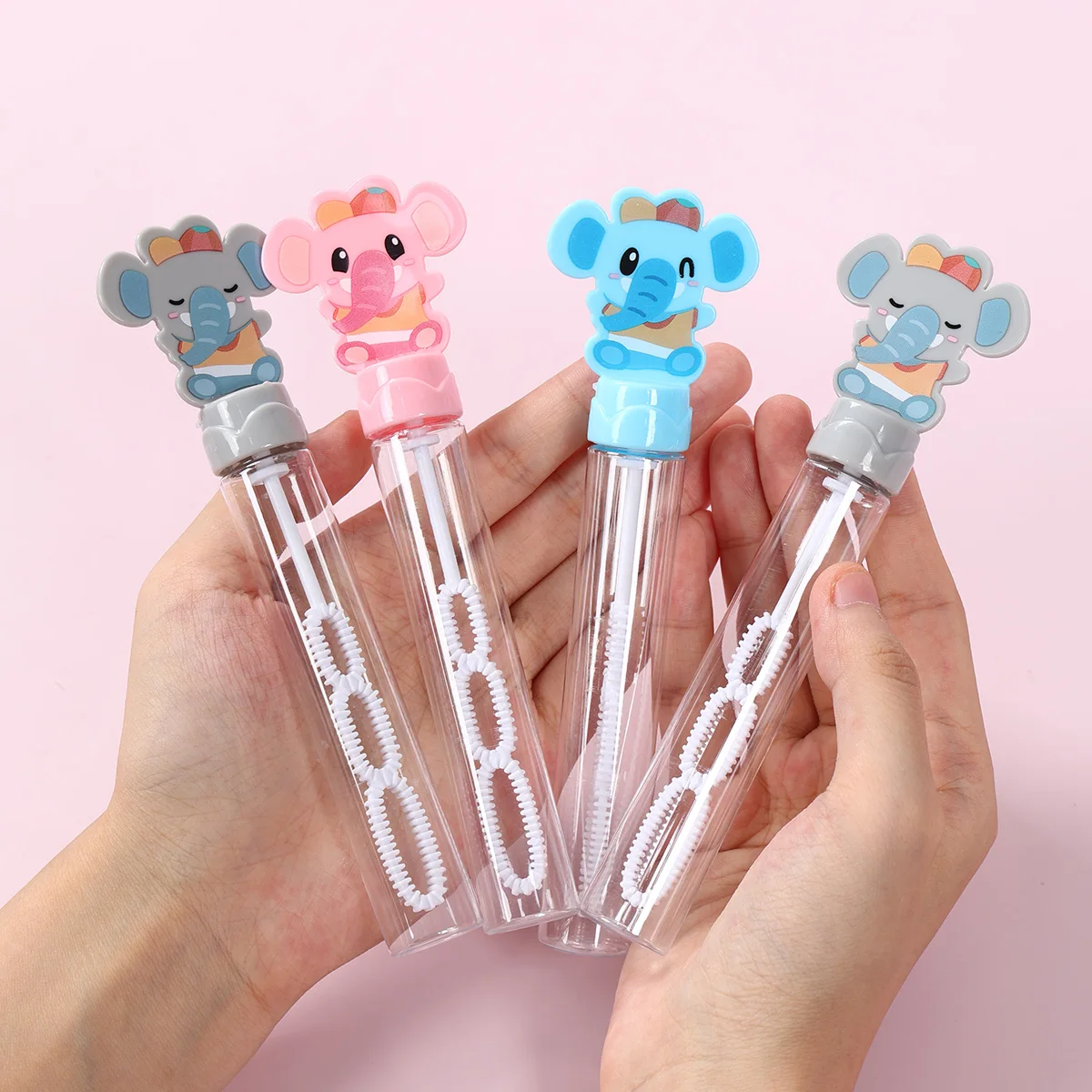 10ocs طفل الفيل فقاعة أنبوب فارغ لعبة أطفال حفلة عيد ميلاد تفضل الجنس تكشف استحمام الطفل الضيوف الهدايا التذكارية بيناتا للأطفال #4