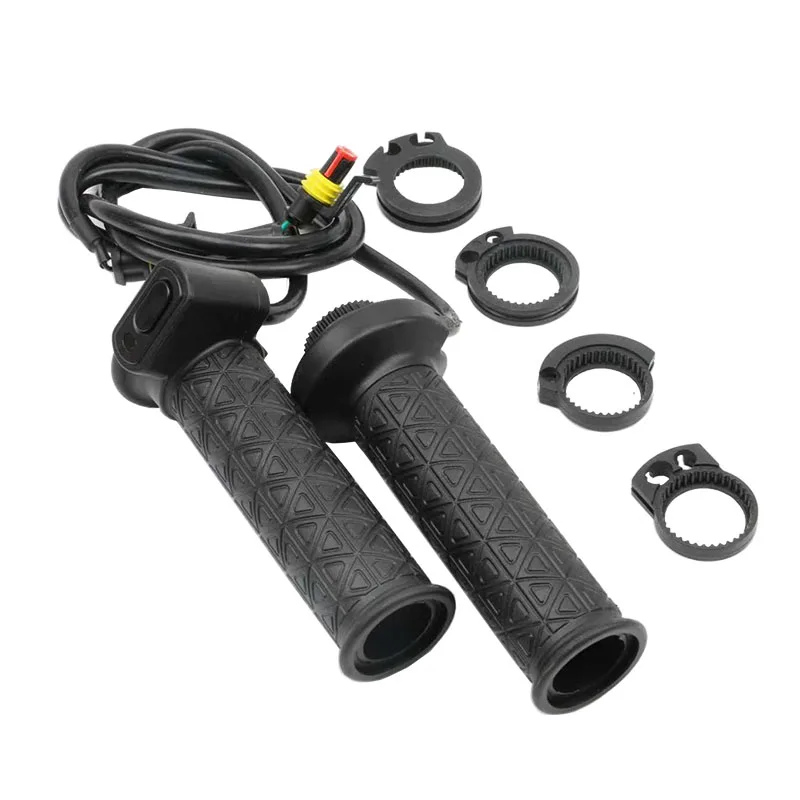 Motorcycles Heated Hand Grips with Waterproof Feature for ATV and Providing Quick Heat in Cold Weather Conditions