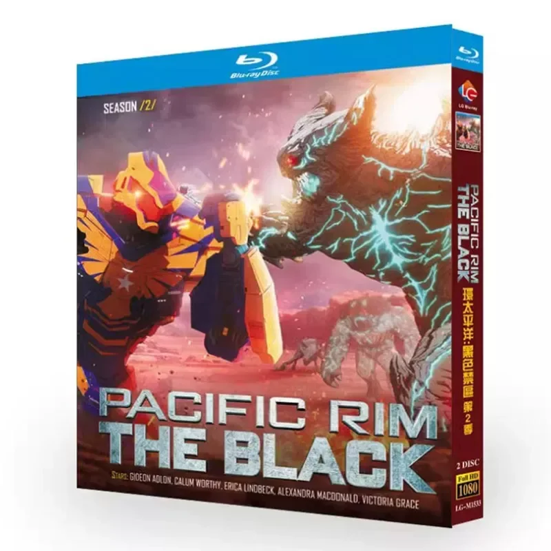 Blu-ray Super High Definition Animation Pacific Rim Black Restricted Area Season 2 BD Disc Box