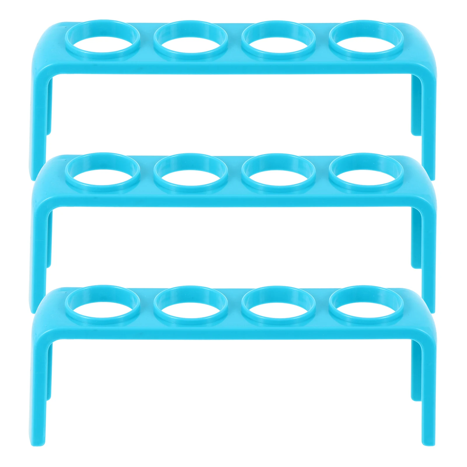 

3 PCS Test Tube Rack Drying Plastic Chemical Organizer Lab Racks for Tubes Holder