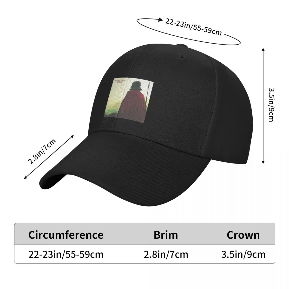 WISHBONE ASH Baseball Cap New In The Hat Luxury Hat Snapback Cap derby hat Mens Caps Women's
