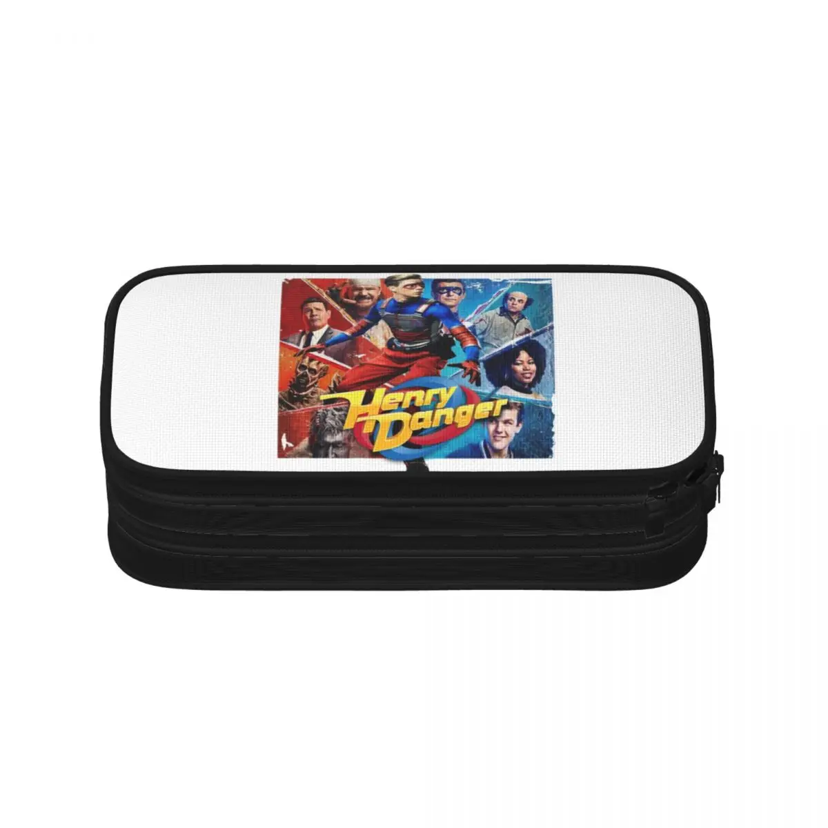 هنري خطر جيد ضد. حافظات أقلام رصاص شريرة لصندوق القلم المدرسية للطلاب حقيبة أقلام رصاص كبيرة للتخزين وحامل أقلام الرصاص