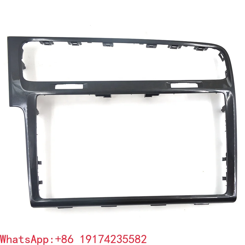

For VW Golf 7 7.5 MK7 8-inch MIB 9.2-inch CD Central Control Screen Frame, Car Interior, Decorative Frame,5GG 819 728