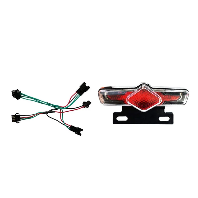 EBike Headlight Taillight DK336 Set Front/Rear Light Electric Bike LED Lights SET for 36V 48V 52V 60V image 6