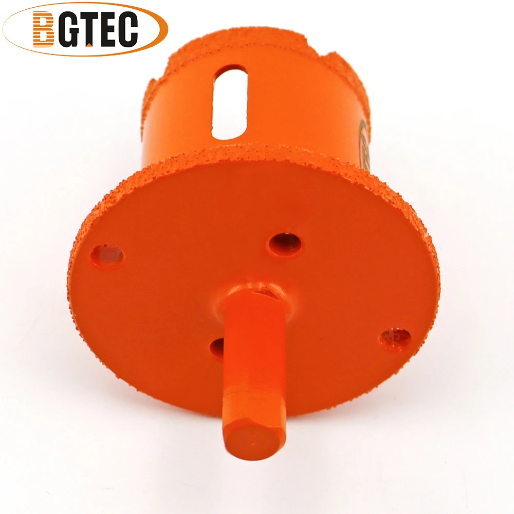 BGTEC 2 pz Dia40/45/50mm diamante aneto Core Bits triangolo gambo ceramica marmo granito piastrelle foratura corona acqua lavello foro apri